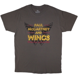 Paul Mccartney - Wings Over America 76 Uni Char T-Shirt ryhmässä MERCHANDISE / T-paita / Pop-Rock @ Bengans Skivbutik AB (5658757r)
