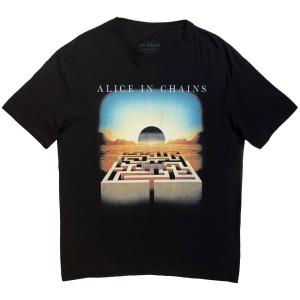 Alice In Chains - Maze Scape Uni Bl T-Shirt ryhmässä MERCHANDISE / T-paita / Kommande / Pop-Rock @ Bengans Skivbutik AB (5658947r)