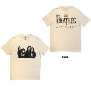 The Beatles - Group Photo Anthology Infill Uni Natrl T-Shirt ryhmässä MERCHANDISE / T-paita / Kommande / Pop-Rock @ Bengans Skivbutik AB (5658949r)
