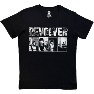The Beatles - Revolver Portraits Uni Bl T-Shirt ryhmässä MERCHANDISE / T-paita / Kommande / Pop-Rock @ Bengans Skivbutik AB (5658950r)