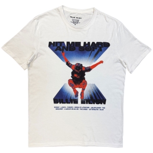 Billie Eilish - Jump Tracklist Uni Wht T-Shirt ryhmässä MERCHANDISE / T-paita / Kommande / Pop-Rock @ Bengans Skivbutik AB (5658953r)