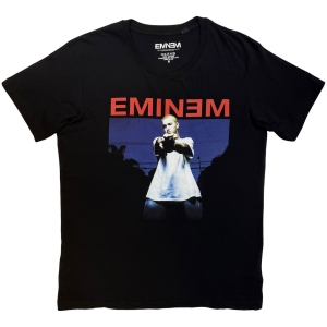 Eminem - Photo Uni Bl T-Shirt ryhmässä MERCHANDISE / T-paita / Kommande /  @ Bengans Skivbutik AB (5658958r)