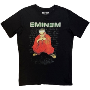 Eminem - Lyric Uni Bl T-Shirt ryhmässä MERCHANDISE / T-paita / Kommande /  @ Bengans Skivbutik AB (5658959r)