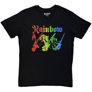 Rainbow - Three Richies Uni Bl T-Shirt ryhmässä MERCHANDISE / T-paita / Kommande / Hårdrock @ Bengans Skivbutik AB (5658971r)