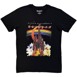 Rainbow - Rainbow Castle Uni Bl T-Shirt ryhmässä MERCHANDISE / T-paita / Kommande / Hårdrock @ Bengans Skivbutik AB (5658972r)