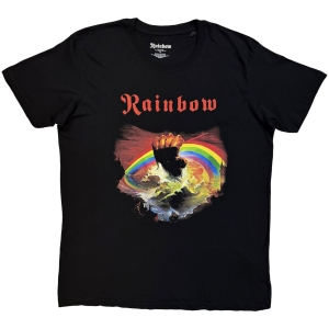 Rainbow - Rainbow Rising Uni Bl T-Shirt ryhmässä MERCHANDISE / T-paita / Kommande / Hårdrock @ Bengans Skivbutik AB (5658973r)