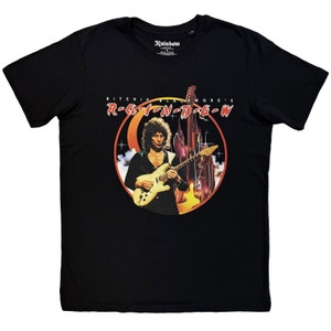 Rainbow - Richie Blackmore Rainbow Uni Bl T-Shirt ryhmässä MERCHANDISE / T-paita / Kommande / Hårdrock @ Bengans Skivbutik AB (5658974r)