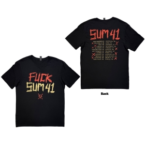 Sum 41 - Tour 24 Pt.2 Fuck Sum 41 Uni Bl T-Shirt ryhmässä MERCHANDISE / T-paita / Kommande / @ Bengans Skivbutik AB (5658977r)