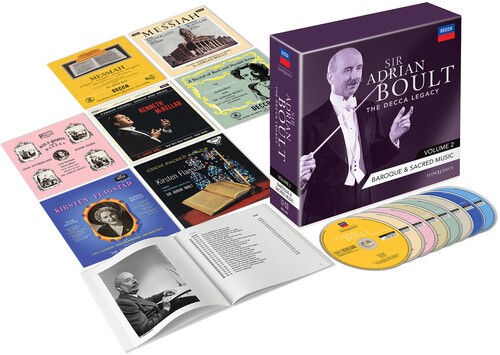 Sir Adrian Boult - Decca Legacy, Vol. 2 - Baroque & Sa ryhmässä CD / Klassiskt @ Bengans Skivbutik AB (5658995)