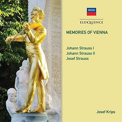 Josef Krips - Memories Of Vienna - Strauss ryhmässä CD / Klassiskt @ Bengans Skivbutik AB (5659002)