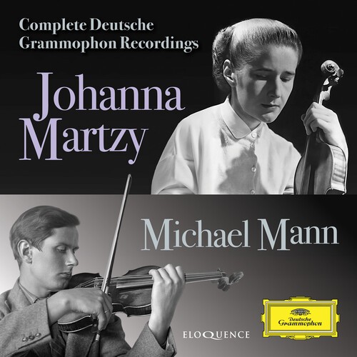 Johanna Martzy Michael Mann - Complete Dg Recordings ryhmässä CD / Klassiskt @ Bengans Skivbutik AB (5659026)
