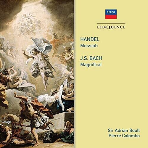 Sir Adrian Boult - Handel: Messiah & Bach: Magnificat ryhmässä CD / Klassiskt @ Bengans Skivbutik AB (5659034)