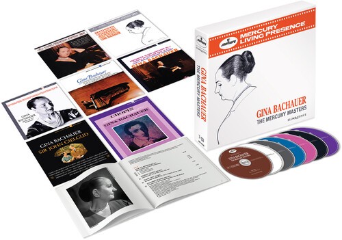 Gina Bachauer - The Mercury Masters ryhmässä CD / Klassiskt @ Bengans Skivbutik AB (5659044)
