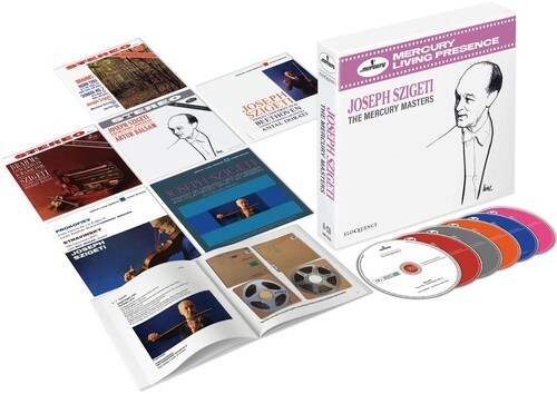 Joseph Szigeti - The Mercury Masters ryhmässä CD / Klassiskt @ Bengans Skivbutik AB (5659046)