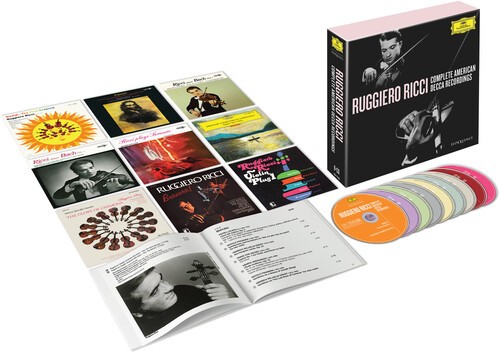 Ruggiero Ricci - Complete American Decca Recordings ryhmässä CD / Klassiskt @ Bengans Skivbutik AB (5659047)