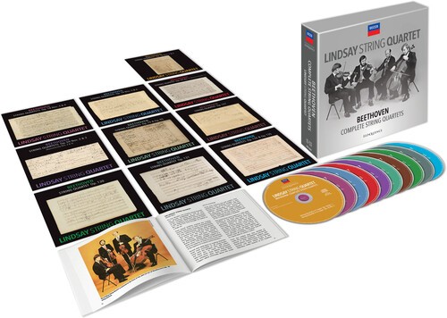 Ludwig van Beethoven - Complete String Quartets ryhmässä CD / Klassiskt @ Bengans Skivbutik AB (5659052)