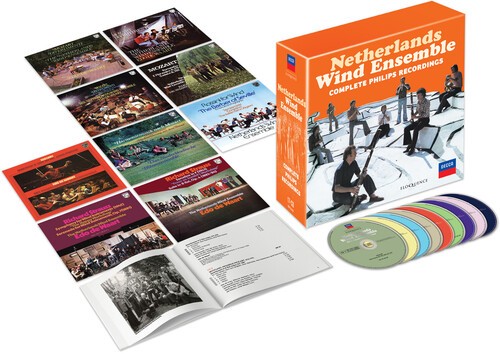 Netherlands Wind Ensemble - Complete Philips Recordings ryhmässä CD / Klassiskt @ Bengans Skivbutik AB (5659057)