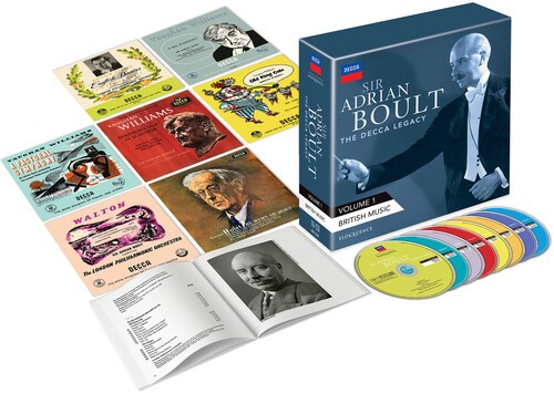 Sir Adrian Boult - Decca Legacy, Vol. 1 - British Musi ryhmässä CD / Klassiskt @ Bengans Skivbutik AB (5659058)