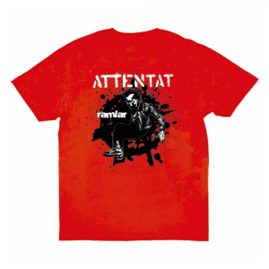 Attentat - Ramlar (Red T-Shirt) ryhmässä MERCHANDISE / T-paita / Nyheter / Punk @ Bengans Skivbutik AB (5659170r)