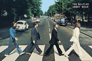 The Beatles - Abbey Road (91,5 X 61 Cm) ryhmässä MERCHANDISE / Poster / Pop-Rock @ Bengans Skivbutik AB (5659718)