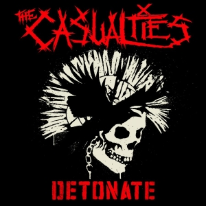 The Casualties - Detonate (Red With Black Splatter) ryhmässä VINYYLI / Kommande / Pop-Rock @ Bengans Skivbutik AB (5660082)