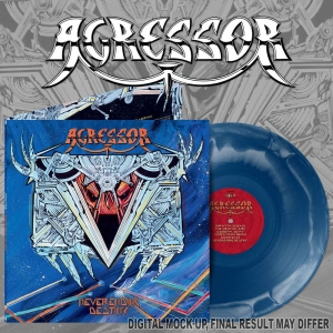 Agressor - Neverending Destiny (Swirl Vinyl Lp ryhmässä VINYYLI / Kommande / Hårdrock @ Bengans Skivbutik AB (5660108)