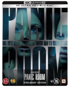 Movie - Panic Room Steelbook (Uhd) ryhmässä Elokuva / Film UHD-4K / Thriller @ Bengans Skivbutik AB (5660178)