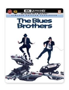 Movie - The Blues Brothers - Steelbook (4K+Bd+Bo ryhmässä Elokuva / Film UHD-4K / Action @ Bengans Skivbutik AB (5660330)