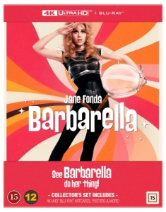 Movie - Barbarella Collectors Edition (4K+Bd) ryhmässä Elokuva / Film UHD-4K / Science Fiction @ Bengans Skivbutik AB (5660331)