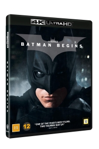 Movie - Batman Begins 2-Disc (4K+ Bd Bonus) ryhmässä Elokuva / Film UHD-4K / Action @ Bengans Skivbutik AB (5660343)