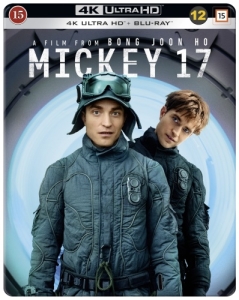 Movie - Mickey 17 Steelbook (4K+Bd) ryhmässä Elokuva / Film UHD-4K / Science Fiction @ Bengans Skivbutik AB (5660410)