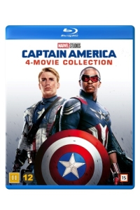 Movie - Captain America 4-Movie Collection (Bd) ryhmässä Elokuva / Film Blu-ray / Action @ Bengans Skivbutik AB (5660440)