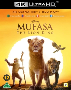 Movie - Mufasa: The Lion King (4K+Bd) ryhmässä Elokuva / Film UHD-4K / Adventure @ Bengans Skivbutik AB (5660476)