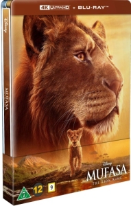 Movie - Mufasa: The Lion King - Steelbook (4K+Bd ryhmässä Elokuva / Film UHD-4K / Adventure @ Bengans Skivbutik AB (5660478)