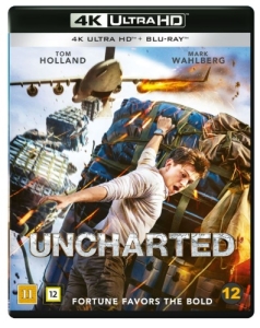 Movie - Uncharted (4K+Bd) ryhmässä Elokuva / Film UHD-4K / Action @ Bengans Skivbutik AB (5660581)