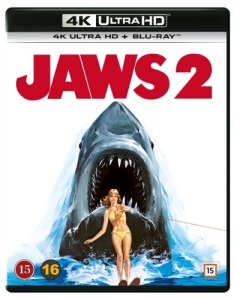 Movie - Jaws 2 (4K+Bd) ryhmässä Elokuva / Film UHD-4K / Thriller @ Bengans Skivbutik AB (5660830)