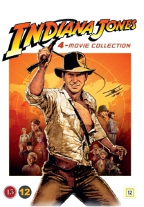 Movie - Indiana Jones: 4 Movie Collection (Dvd) ryhmässä Elokuva / Elokuva DVD / Action @ Bengans Skivbutik AB (5660866)