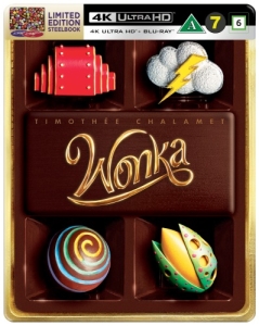 Movie - Wonka Steelbook (Uhd/Bd) ryhmässä Elokuva / Film UHD-4K / Adventure @ Bengans Skivbutik AB (5660986)