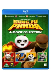 Movie - Kung Fu Panda Box 1-4 (Bd) ryhmässä Elokuva / Film Blu-ray / Animation @ Bengans Skivbutik AB (5661140)