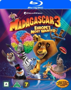 Movie - Madagascar 3: Europe's Most Wanted Bd S- ryhmässä Elokuva / Film Blu-ray / Animation @ Bengans Skivbutik AB (5661221)
