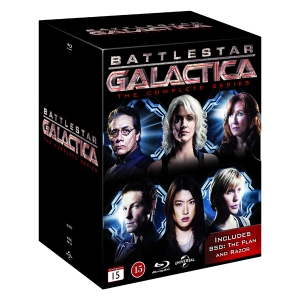 Movie - Battlestar Galactica - Complete Series B ryhmässä Elokuva / Film Blu-ray / Science Fiction @ Bengans Skivbutik AB (5661260)