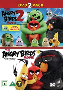 Movie - Angry Birds Movie 1+2 Box, The Dvd S-T ryhmässä Elokuva / Elokuva DVD / Animation @ Bengans Skivbutik AB (5661335)