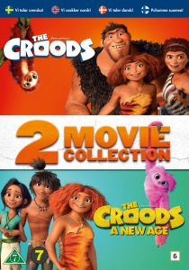Movie - Croods + Croods The New Age Box ryhmässä Elokuva / Elokuva DVD / Animation @ Bengans Skivbutik AB (5661552)