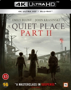 Movie - Quiet Place Part Ii, A (4K+Bd) ryhmässä Elokuva / Film UHD-4K / Horror @ Bengans Skivbutik AB (5661630)