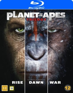 Movie - Planet Of The Apes 1-3 ('11-'17) Bd ryhmässä Elokuva / Film Blu-ray / Action @ Bengans Skivbutik AB (5661773)