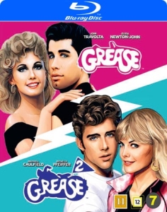 Movie - Grease 1-2  (Remastered) Bd ryhmässä Elokuva / Film Blu-ray / Musical @ Bengans Skivbutik AB (5661801)