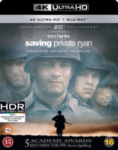 Movie - Saving Private Ryan Uhd ryhmässä Elokuva / Film UHD-4K / Action @ Bengans Skivbutik AB (5661802)