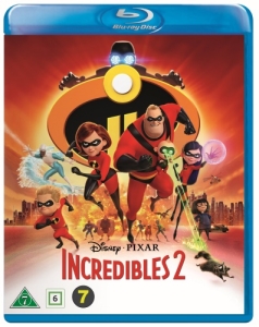 Movie - Incredibles 2 1D Bd Std ryhmässä Elokuva / Film Blu-ray / Animation @ Bengans Skivbutik AB (5662053)