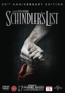 Movie - Schindler's List (20Th Anniv.) Dvd S-T ryhmässä Elokuva / Elokuva DVD / Drama @ Bengans Skivbutik AB (5662081)