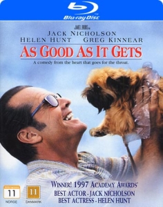 Movie - As Good As It Gets Bd S-T ryhmässä Elokuva / Film Blu-ray / Comedy @ Bengans Skivbutik AB (5662100)